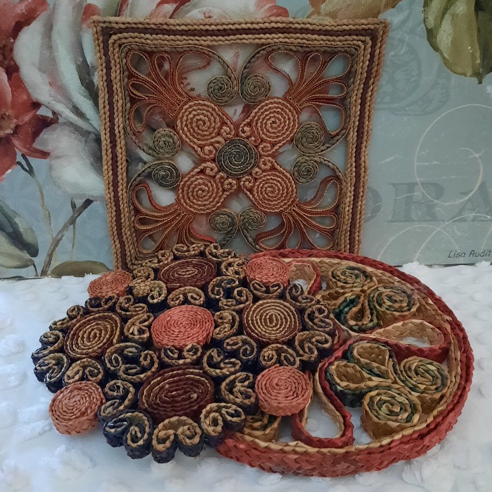 Vintage Wicker Trivets